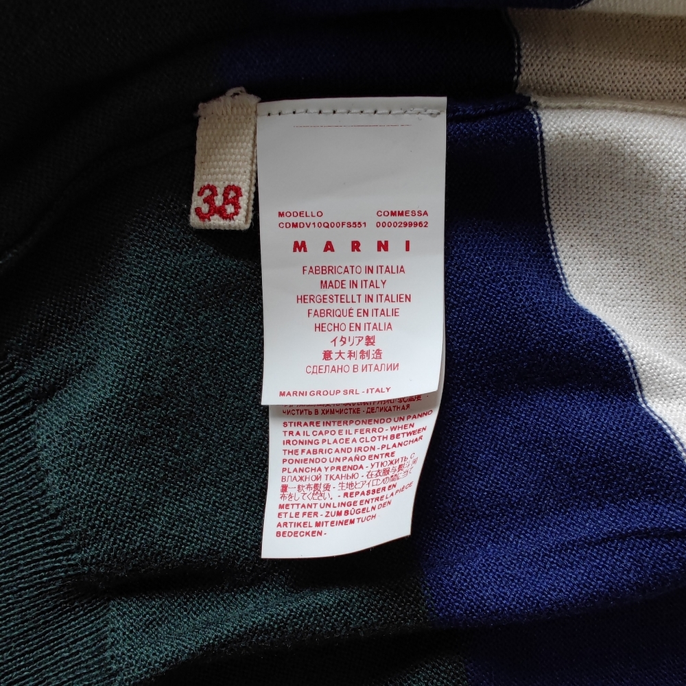 MARNI Color block cardigans - Picture 5 of 5